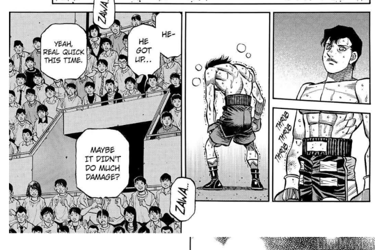 Spoilers le Manga Hajime no Ippo Chapitre 1502 en Français, La victoire de George Morikawa