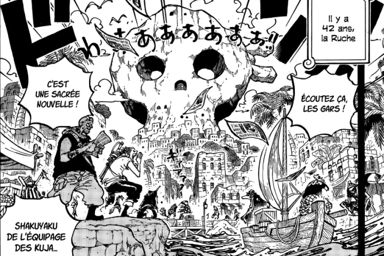 Lien Lire le Manga One Piece Chapitre 1159 en Français, Un Incident Majeur s'est Produit à God Valley.