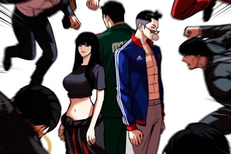 Le Lien Manhwa Lookism Chapitre 1 complet VF Scan, Le membre du gang qui a exterminé le Dark Grub