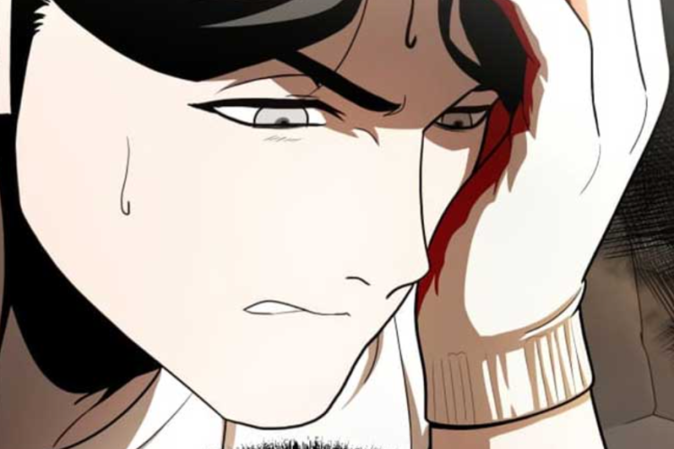 Spoiler RAW! Lecture En Ligne Manhwa A Sense of Amusement Chapitre 54 Scan VF FR, Baigné de Sang